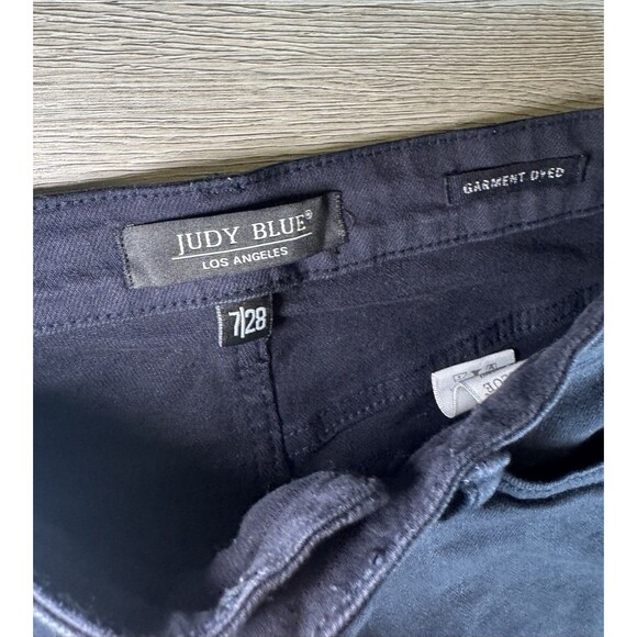 Judy Blue Black Wide Leg Pants - Picture 3 of 10